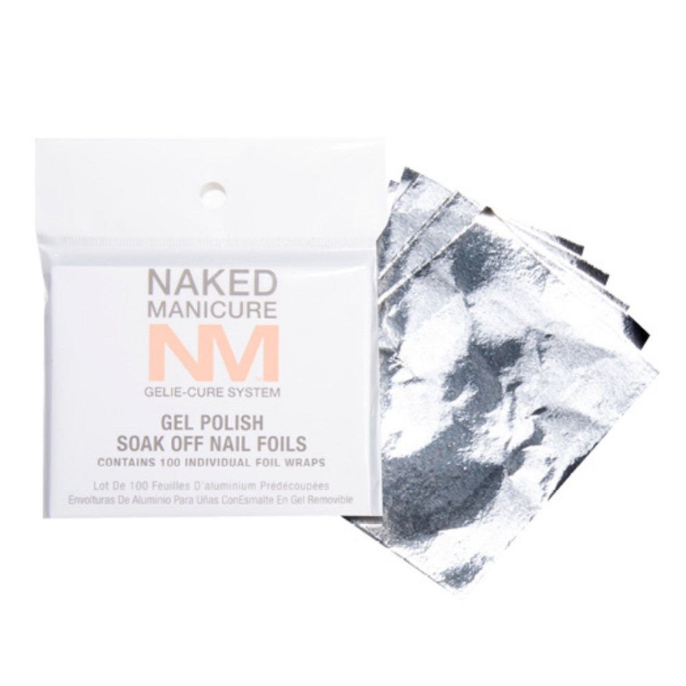 ZOYA (set of 5) Gel Polish Soak Off Nail Foil
